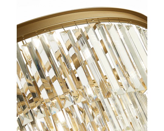 SL1624.203.12 Люстра подвесная ST-Luce шампань/прозрачный E14 12*40W