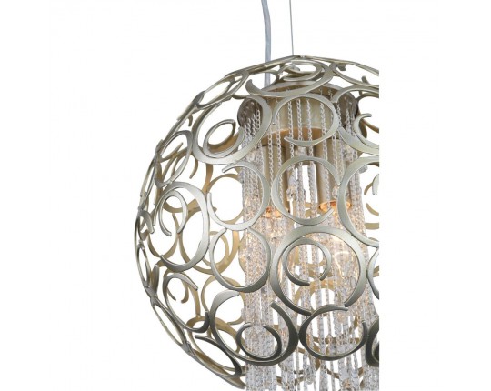 SL1101.203.02 Люстра подвесная ST-Luce Шампань/Шампань, Прозрачный E14 2*40W