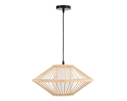 SL6241.533.01 Светильник подвесной ST-Luce Древесный/Белый E27 1*40W