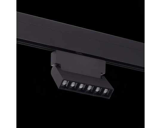ST362.436.06 Магнитный трековый светильник Черный LED 1*6W 3000K 532Lm Ra>80 36° IP20 L120xW22xH134