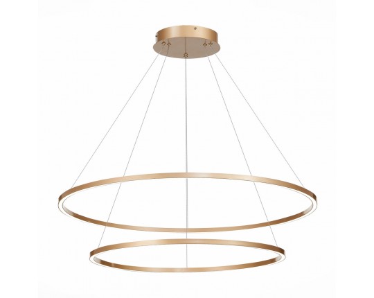 ST605.243.91 Светильник подвесной ST-Luce Золотистый/Белый LED 1*91W 4000K