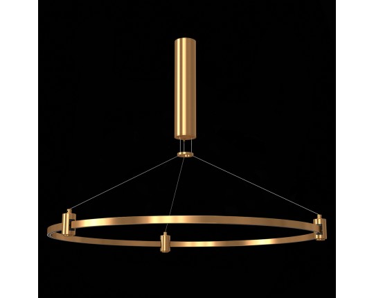 ST025.203.00 Шинопровод-кольцо FARM с подвесами и основанием под блок питания ST-Luce Золотистый