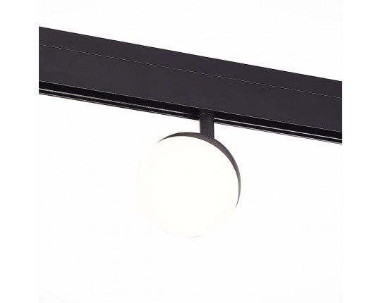 ST358.446.07 Магнитный трековый светильник Черный LED 1*7W 4000K 520Lm Ra>80 120° IP20 L120xW90xH192