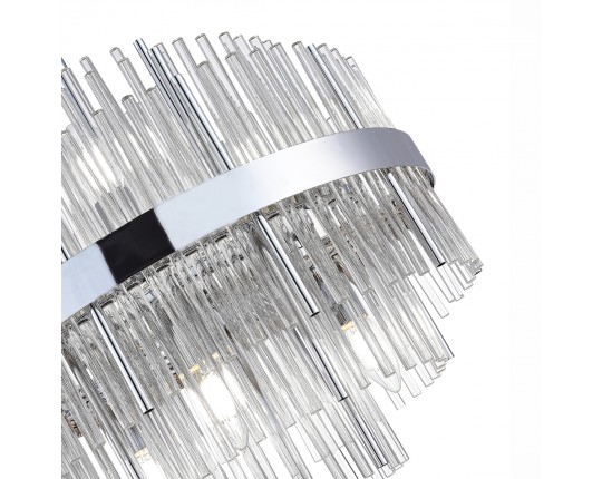 SL1634.103.06 Люстра потолочный ST-Luce Хром/Прозрачный E14 6*60W