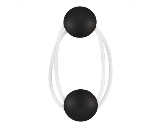 SL6102.421.30 Светильник настенный ST-Luce Черный/Белый LED 1*30W 3000K