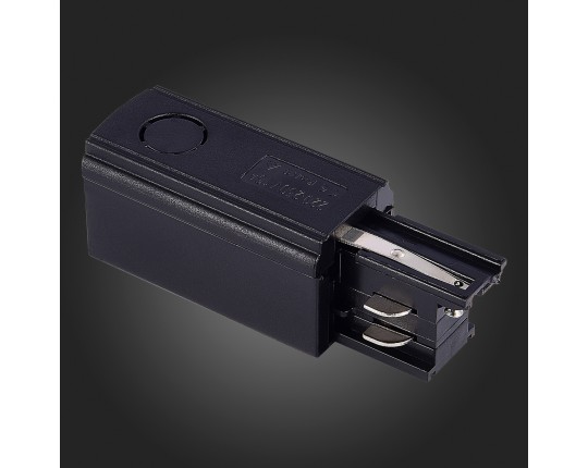 ST030.409.10L Левый Токоподвод для трехфазного шинопровода ST-Luce Черный