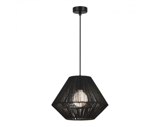SLE6025-403-01 Светильник подвесной черный/черный E27 1*40W