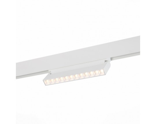 ST364.536.12 Магнитный трековый светильник белый LED 1*12W 3000K 1 009Lm Ra>80 36° IP20 L219xW22xH10