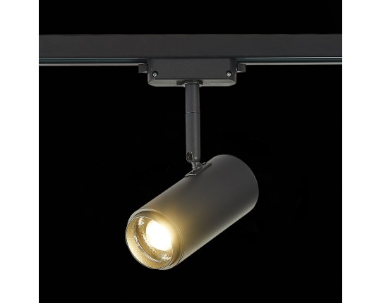 ST600.446.12 Св-к трек. Zoom Черный LED 1*12W 4000K 1 200Lm Ra>80 15-60° IP20 L137xW59xH179 170-240V