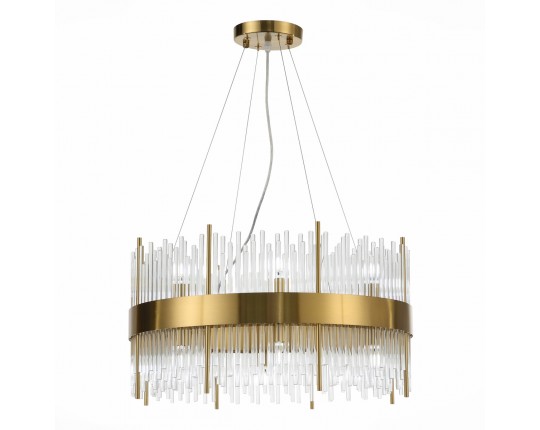 SL1158.303.16 Люстра подвесная ST-Luce Латунь/Латунь, Прозрачный G9 16*5W