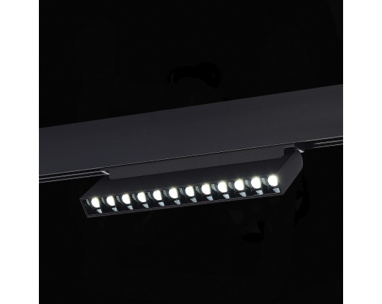 ST372.406.12 Магнитный трековый светильник SMART Черный LED 1*12W 2700K-6500K 1 080Lm Ra90 36° IP20