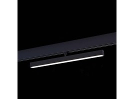 ST802.446.12 Магнитный трековый светильник Черный LED 1*12W 4000K 750Lm Ra>90 120° IP20 L405xW22,5xH
