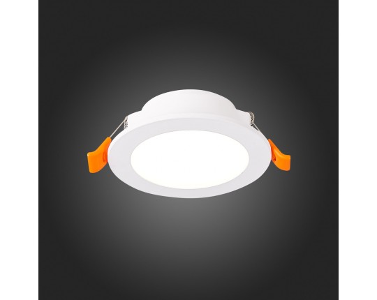 ST212.508.05 Св-к встр. Белый LED 1*5W 3000K/4000K/6000K 375Lm Ra80 110° IP20 D92xH30 220-240V
