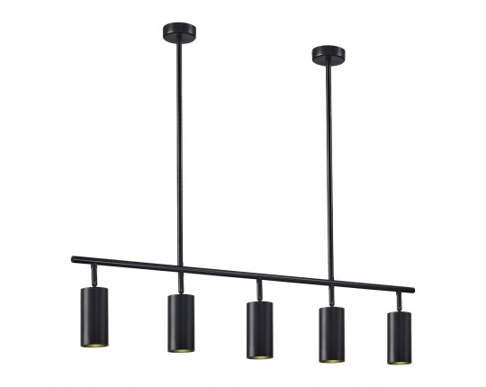 SL1206.403.05 Светильник подвесной ST-Luce Черный/Черный GU10 5*5W 4000K