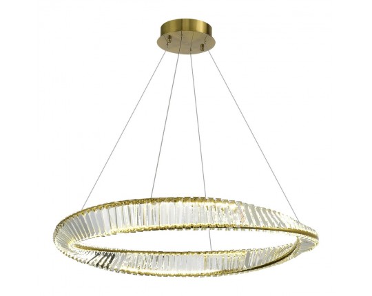 SL6204.321.01 Светильник подвесной ST-Luce Латунь/Прозрачный LED 1*58W 4000K