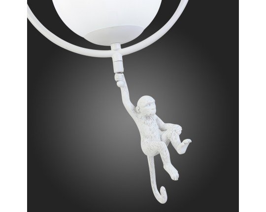 SLE115113-01 Подвес Белый/Белый E27 1*60W