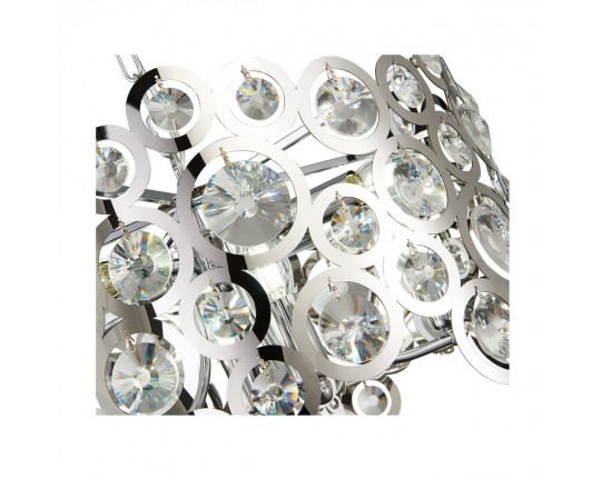 SL1103.103.08 Светильник подвесной ST-Luce Хром/Прозрачный,Хром E14 8*60W