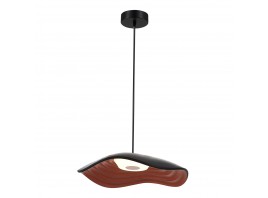 SL6208.401.12 Светильник подвесной ST-Luce Черный/Черный, Оранжевый LED 1*12W 3000K