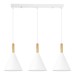 SLE1255-503-03 Светильник подвесной Белый/Белый E27 3*40W