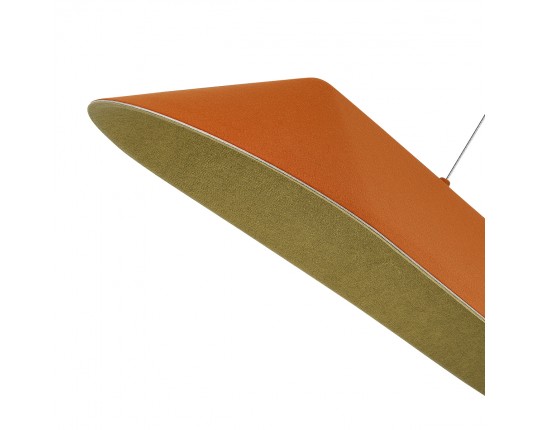 SL3001.823.01 Светильник подвесной ST-Luce Оранжевый,Серый/Оранжевый,Серый LED 1*32W