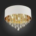 SL1350.502.06 Светильник потолочный ST-Luce Хром/Белый, Золотистый, Прозрачный E14 6*40W