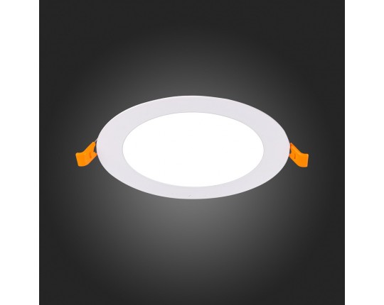 ST209.538.09 Св-к встр. Белый LED 1*9W 3000K 585Lm Ra80 110° IP20 D145xH8 90-265V