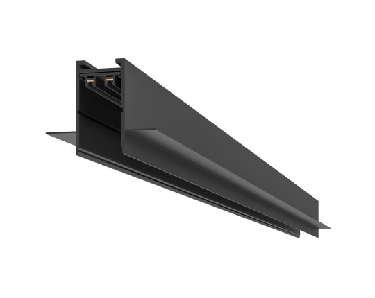 ST021.419.00 Шинопровод SKYLINE 220 встраиваемый ST-Luce Черный Длина 1 000мм