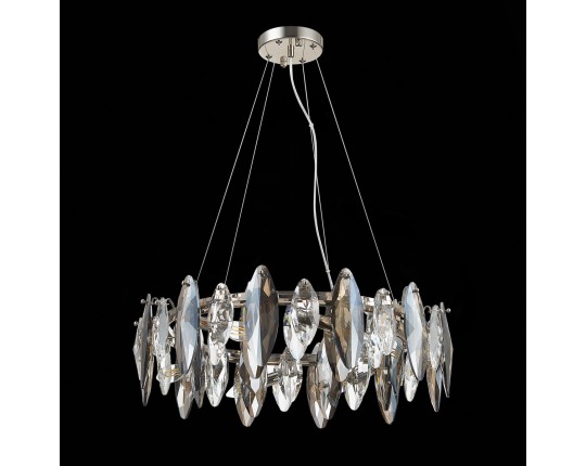 SL1227.103.08 Люстра подвесная ST-Luce Никель/Прозрачный E14 8*40W