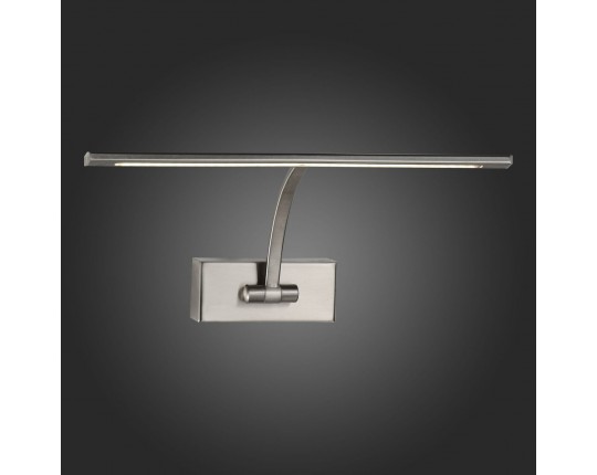 SL595.071.01 Подсветка для картин ST-Luce Матовый Никель/Матовый никель LED 1*5,4W 4000K