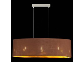 SLE300583-03 Светильник подвесной Никель/Золотистый, Коричневый E27 3*40W