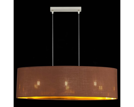 SLE300583-03 Светильник подвесной Никель/Золотистый, Коричневый E27 3*40W