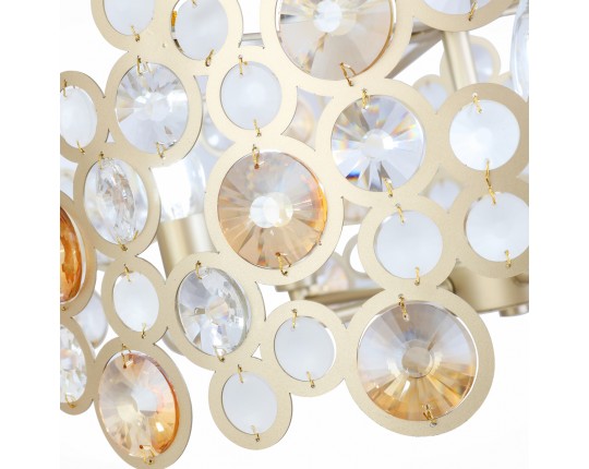 SL1172.203.05 Светильник подвесной ST-Luce Золотистый/Золотистый, Прозрачный E14 5*60W