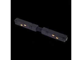 ST006.439.00 Коннектор питания прямой для магнитного шинопровода  ST-Luce Черный