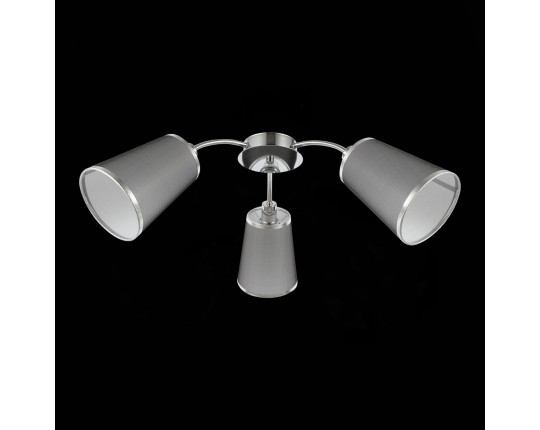 SLE103002-03 Светильник потолочный Хром/Черный E14 3*40W