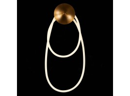 SL6102.301.30 Светильник настенный ST-Luce Латунь/Белый LED 1*30W 4000K