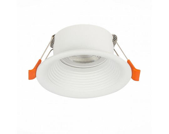 ST202.508.01 Св-к встр. Белый GU10 1*50W  D89xH40 220V Без ламп