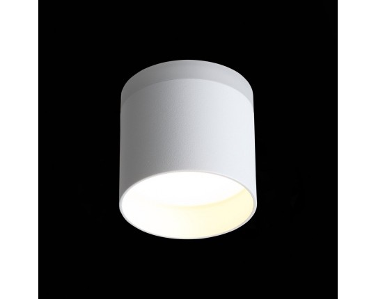 ST102.502.09 Светильник потолочный Белый LED 1*9W 3000K 702Lm Ra>80 120° IP20 D79xH75 170-240V