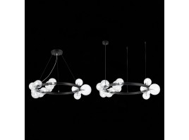 SL1165.403.15 Светильник подвесной ST-Luce Черный/Прозрачный G4 15*5W