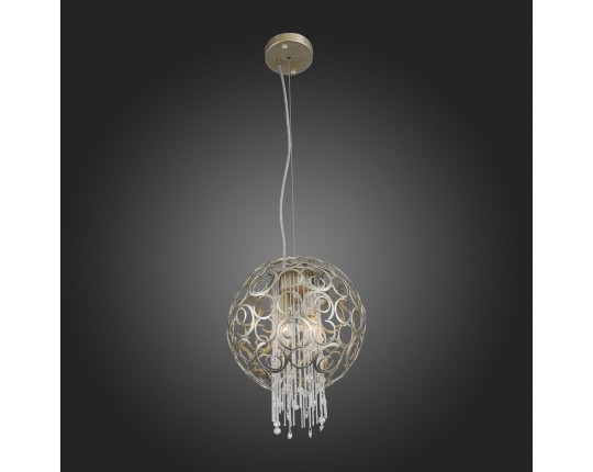 SL1101.203.02 Люстра подвесная ST-Luce Шампань/Шампань, Прозрачный E14 2*40W