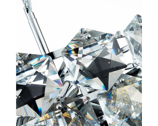 SL1631.103.06 Люстра подвесная ST-Luce Хром/Прозрачный E14 6*40W