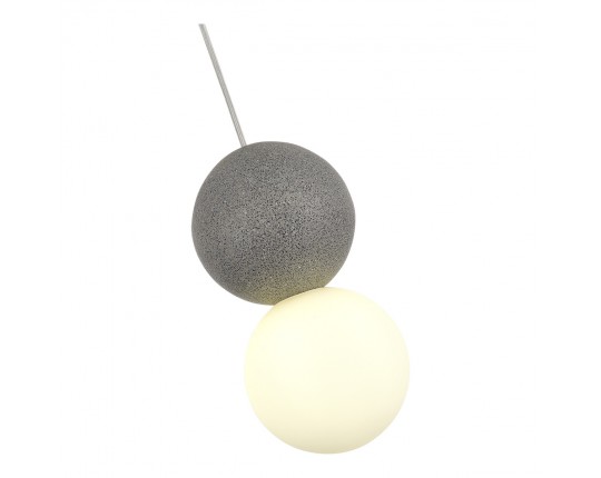 SL1512.513.01 Светильник подвесной ST-Luce Серый/Белый G9 1*5W 4000K