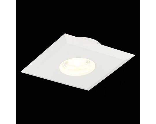 ST204.508.01 Св-к встр. Белый GU10 1*50W  L94xW94xH25 220V Без ламп