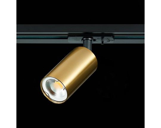 ST300.206.01 Св-к трек. Золотистый GU10 1*50W  IP20 L100xW54xH142 220V Без ламп