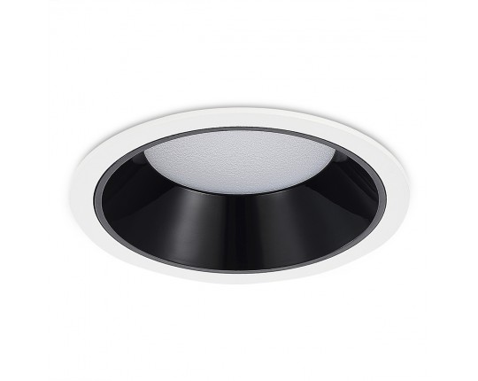 ST755.448.12 Св-к встр. Черный LED 1*12W 4000K 1 080Lm Ra80 120° IP20 D105xH50 100-240V