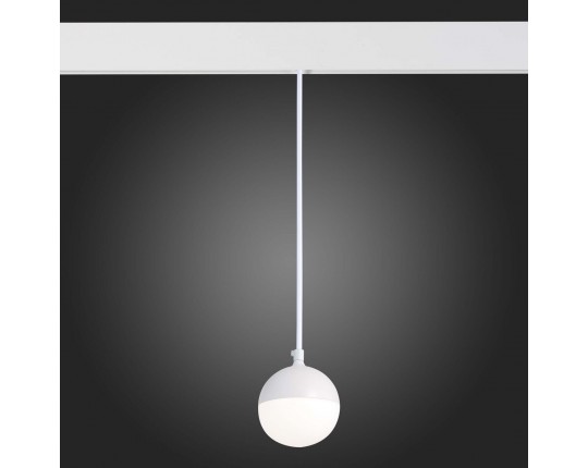 ST358.543.07 Магнитный трековый светильник подвесной Белый LED 1*7W 4000K 520Lm Ra>80 120° IP20 D90x