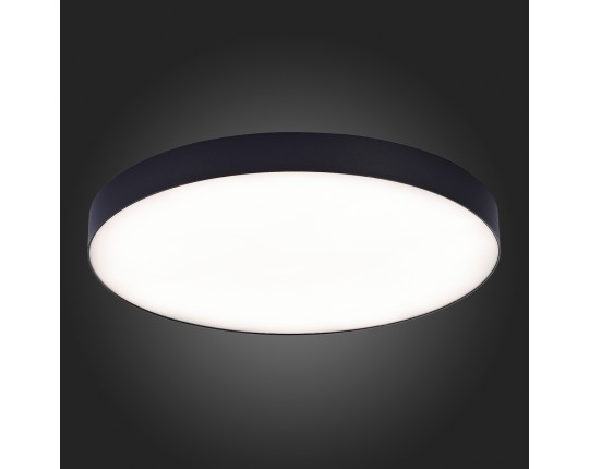 ST606.442.96 Светильник потолочный Черный LED 1*96W 4000K 8 640Lm Ra>85 120° IP20 D600xH55 185-265V