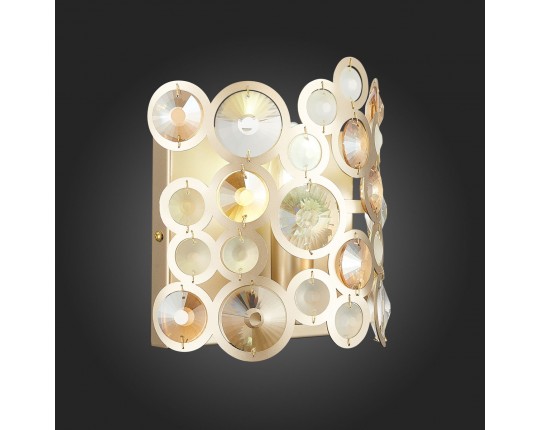 SL1172.201.01 Бра ST-Luce Золотистый/Золотистый, Прозрачный E14 1*60W