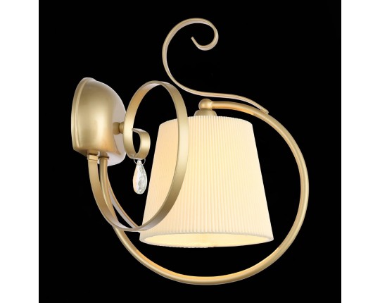 SL177.201.01 Светильник настенный Золотистый/Белый E14 1*40W