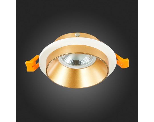 ST206.258.01 Св-к встр. Белый GU10 1*50W  IP20 D92xH38 220V Без ламп