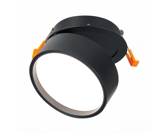 ST651.448.14 Встраиваемый поворотный светильник Черный LED 1*14W 4000K 1 100Lm Ra>90 120° IP20 D105x